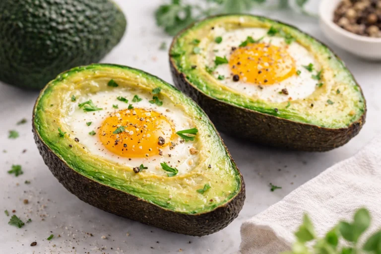 Avokadolu Yumurta Tarifi (Sağlıklı Doyurucu Kahvaltılık)